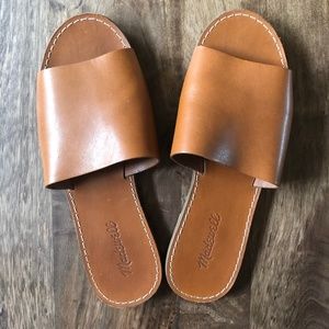 Madewell Boardwalk Slide Sandals, Size 8